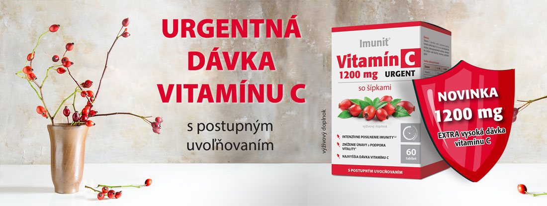 Vitamín C 1200 mg URGENT